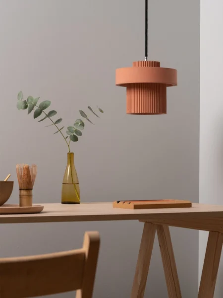 GANTlights S9 - up-and-down pendel i rillet beton