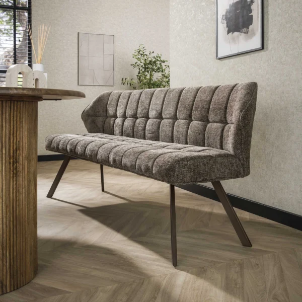 Clapton - Bænk i Hoven stof, længde 180 cm