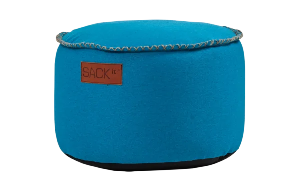 Puf RETROit Canvas drum Turkis
