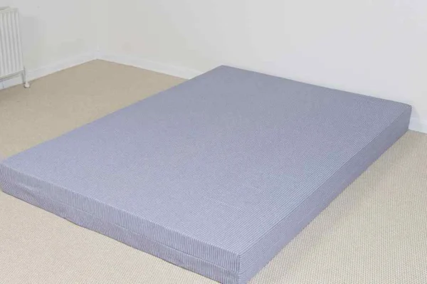 Admiral springmadras efter mål, bredde 90 til 140 cm lige sider vendbar