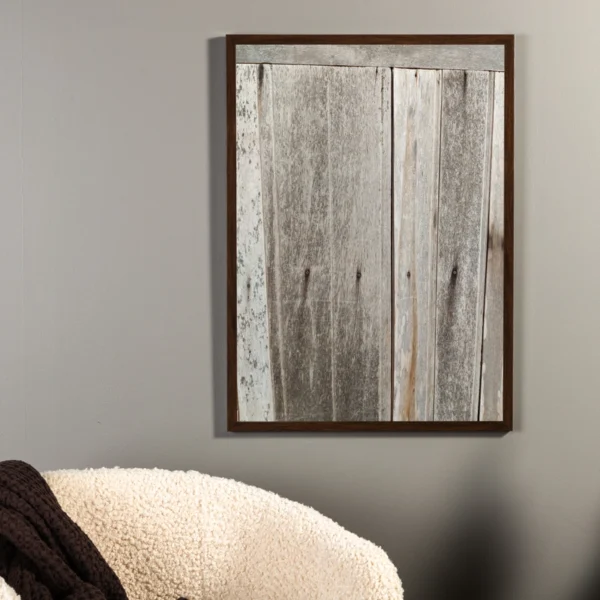 Wooden wall - Vælg mellem fire plakat størrelser
