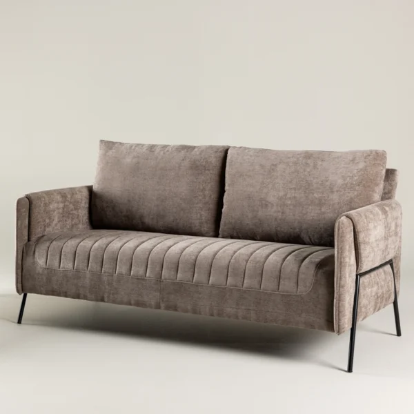 Oban - 2 personers sofa i beige stof