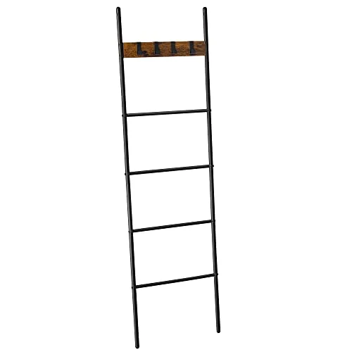 Stigereol - udstillingsreol - stativ - rustik brun - 160 x 44