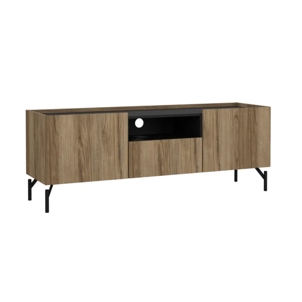 Tromsø TV bord 147 cm i egelook med opbevaring