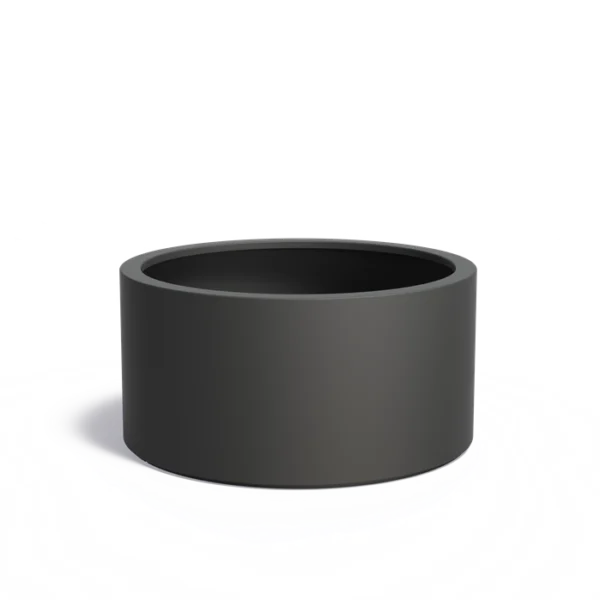 Plantekasse CYLINDER glasfiber Ø120 cm højde 60 cm