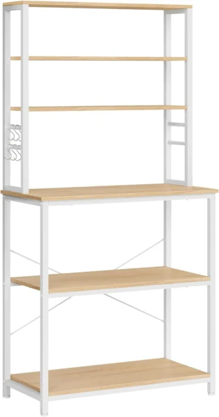 Køkkenreol - køkkenopbevaring - køkken modul - brun 80x40x167