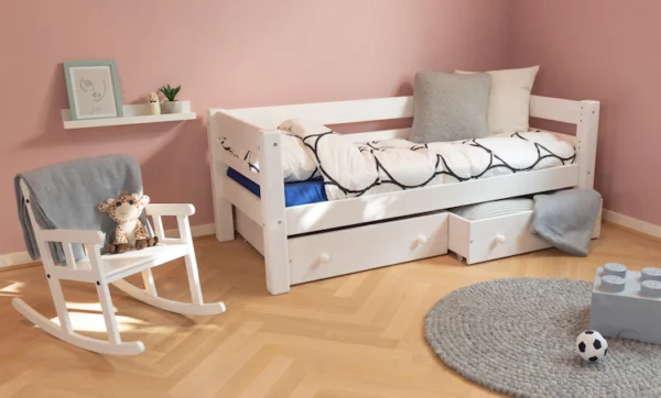 Basis seng, hvid, 25 års garanti, Scanliving Premium