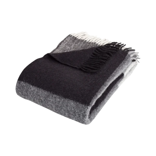Arctic CHECK Black uldplaid