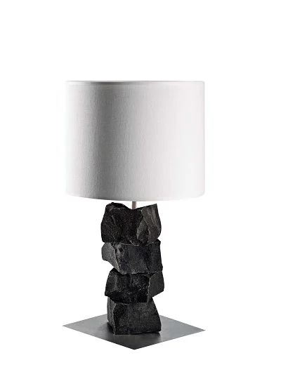 Bordlampe - Lille Bjørn hvid