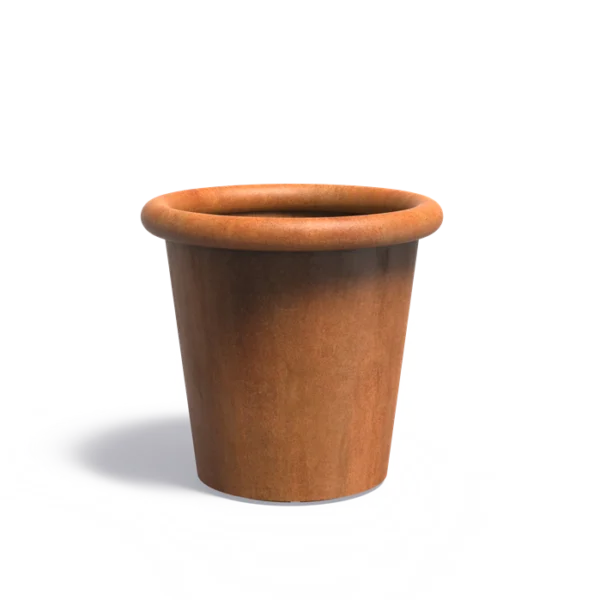 Tube corten 95 cm høj Ø100 cm