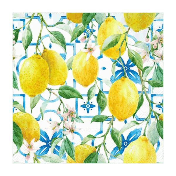 Edelweiss CITRON serviet 33x33 cm