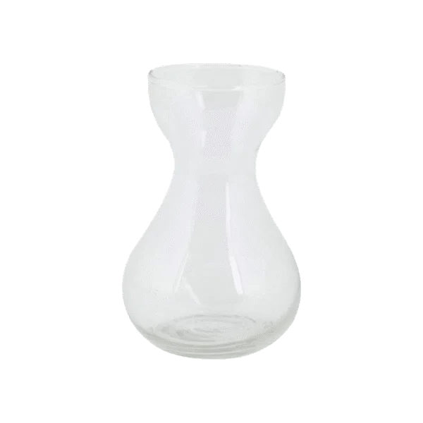 Edelweiss CIPOLLA glasvase / hyacintglas H14 cm