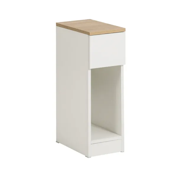 Sidebord - moderne sengebord med opbevaring - 60x35x20