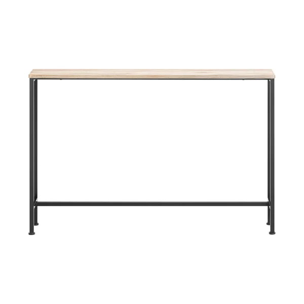 Konsolbord, sidebord til entre og stue, lysebrun 120x20x80