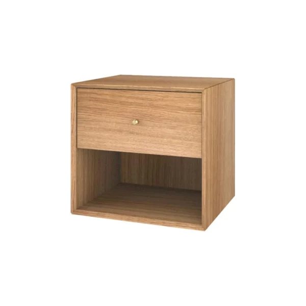 The Wood Box 3739 Sengebord, m. 1 skuffe