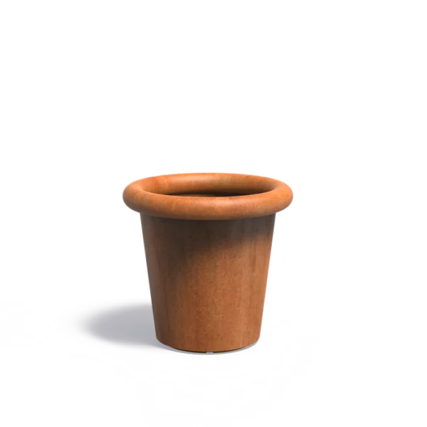 Tube corten 75 cm høj Ø80 cm