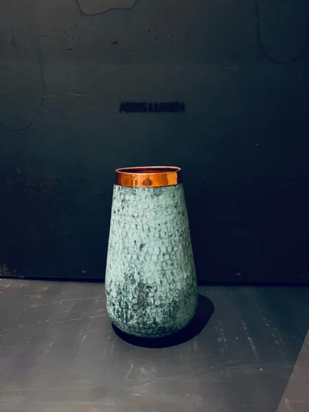 Oxideret kobbervase