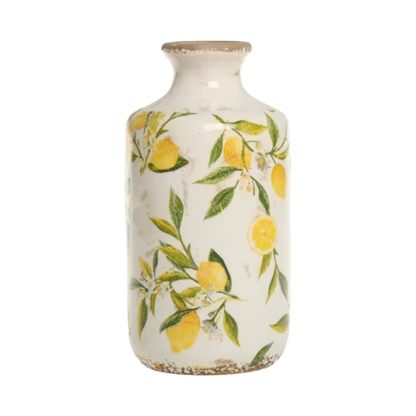Chic Antique LIMONE Vase m. citroner stor