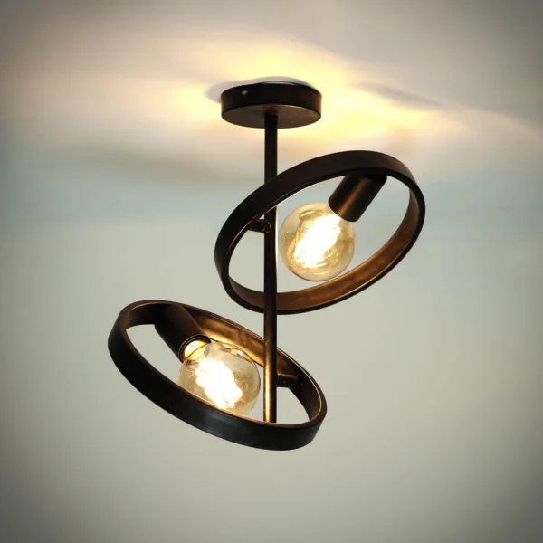 Angulo - Loftlampe i metal Levering uden pære