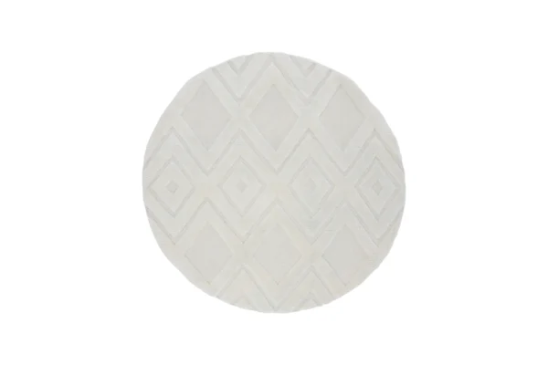 Texmas - Tæppe, diameter 200 cm., to valgfrie farver, uld