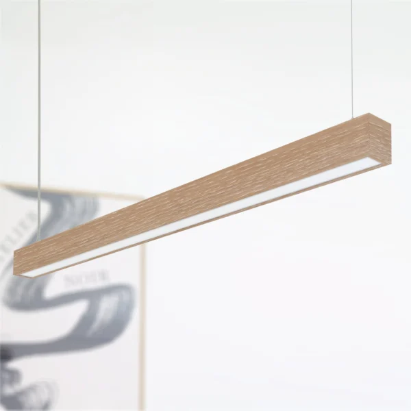 LED Pendel Egetræ Hvid S The White Oak (88/116/144cm) 88 cm