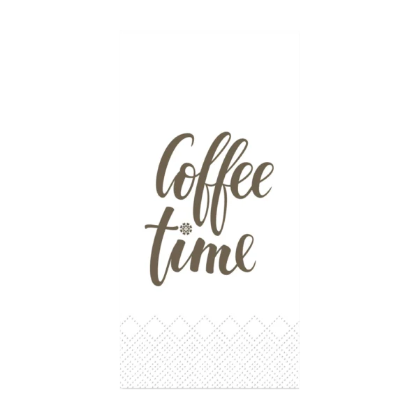Chic Antique SERVIET Coffee Time