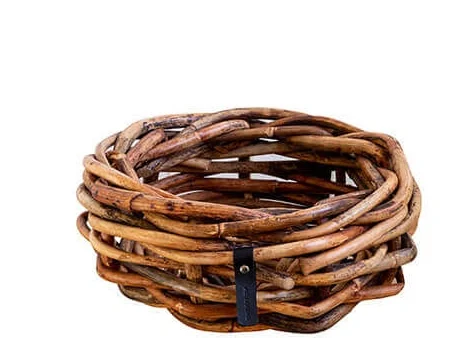 Maxi Rund Rattanbowle (inkl. pose)