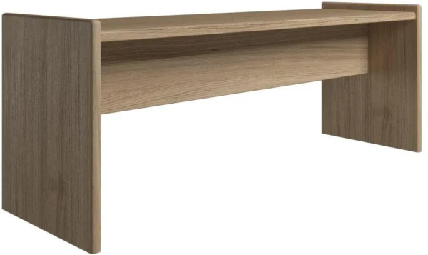 Krone bænk 120 cm bred og 45 cm høj - Dansk produceret. Olieret eg